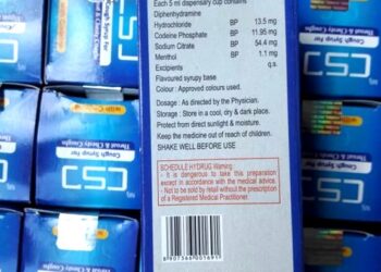 NDLEA Intercepts 100,000 Bottles Of Codeine Syrup At Onne Port –Spokesman