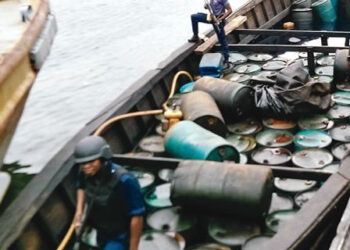 Navy Arrests Vandals With 210,000 Litres Of Diesel