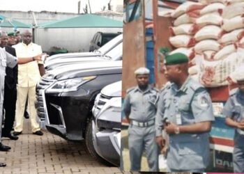 Customs Impounds Imported Vehicles, Rice In Katsina