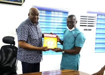 VC, Nigeria Maritime University Commends Rector MAN Oron For Academy’s Facelift