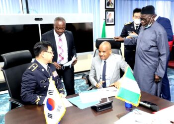 NIMASA, Korean Coast Guard Sign MoU On Maritime Security