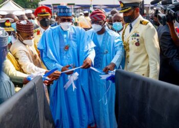 Buhari Inaugurates Made-In-Nigeria Vessel; NNS Oji