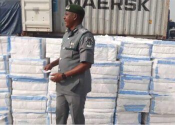 Seme Customs Intercepts Tramadol Valued N1.4bn Concealed In Container