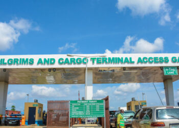 Airport Security Breach: Customs Personnel Allegedly Destroy Security Gate At Lagos Airport