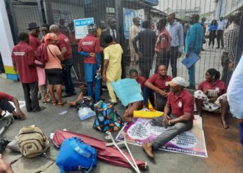 Physically Challenged Job Seekers Allege Discrimination, Take Over NIMASA Gate
