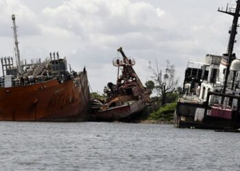 AFTER 2 VESSELS SANK: Uncertainties Over 13 Other Vessels Trapped In NIMASA, Global West Vessel Specialist Face- Off