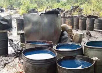Navy Bust Illegal Refining Site, Seizes Over 6million Litres Of Crude Oil
