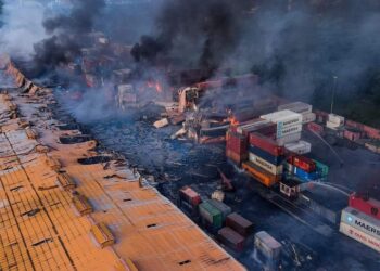 Runaway Fire Kills at Least 49 at Chittagong Container Depot