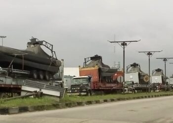 Deep Blue Project: NIMASA Takes Delivery of 2 UAS, 9 Boats, 10 Armoured Vehicles