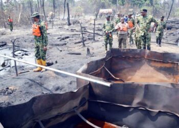 Troops Deactivate 337 Illegal Refineries, Arrest 141 Oil Thieves In N/Delta