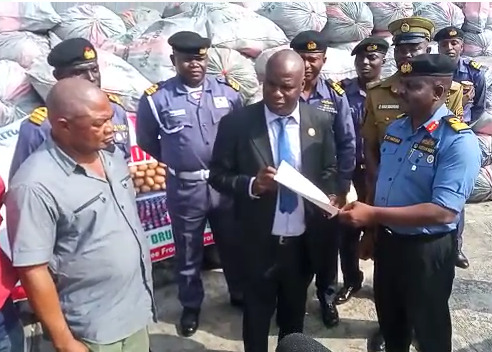 Navy Hands Over N500m Intercepted Drugs To NDLEA