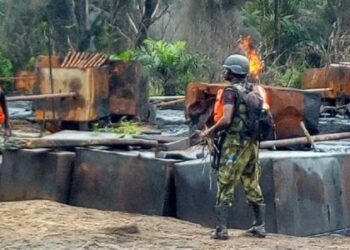 Military Destroys 40 Illegal Refineries, Impounds Illegal Products