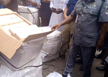 Apapa Customs Command Seized 20ft Container Of Tramadol Worth Over N6 billion