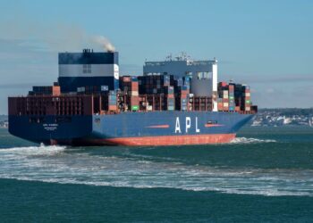 Ultra-Large Containership APL Vanda Loses Boxes Overboard in Indian Ocean