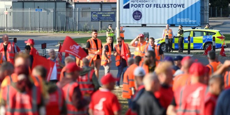 Felixstowe Port Strike Already Threatens Christmas