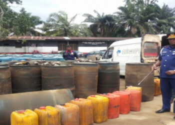 NSCDC Confiscates 16,000 Litres Of Stolen Petroleum Products In C’ River