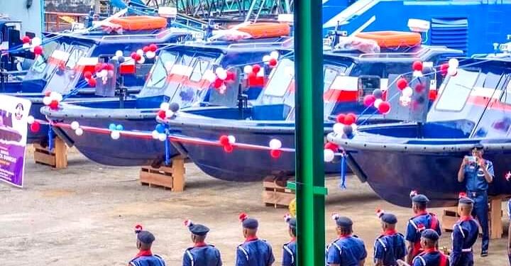 Minister Inaugurates Gunboats To Fight Oil Theft