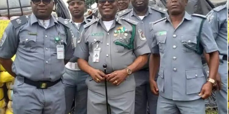 Customs Intercepts 758 Bales Of Smuggled Used Clothing , Body Creams, Others
