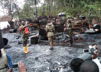 Military Destroys 23 Illegal Refineries, Apprehends 42 Oil Thieves In N/Delta