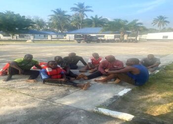 Nigerian Navy Rescues 10 From Capsized Fishing Trawler