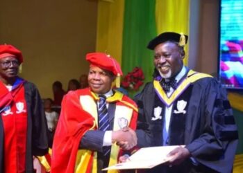 NIWA MD; Moghalu Bags Honorary Degree In Public Admin