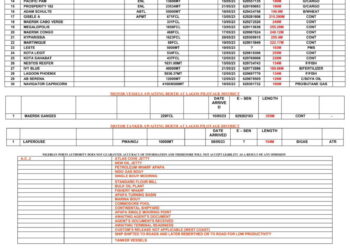 Vessels Expected at Lagos Ports as at 7th May, 2023