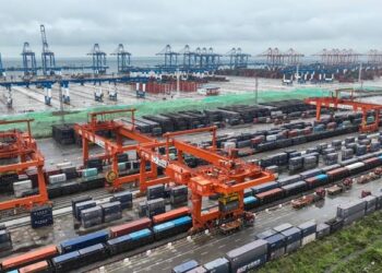 China’s Export Container Shipping Index Up In May