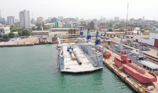 NIMASA Says Melsmore Marine To Move Floating Dock And Install At Waterfront Dolphine Jetty