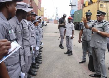 Customs Cadets Continue Study Tour To Tincan Island Command