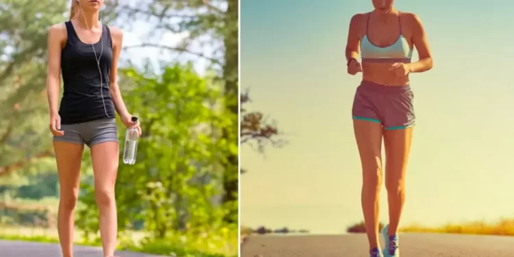 HEALTH FACTS: Walking is nearly as healthy as running