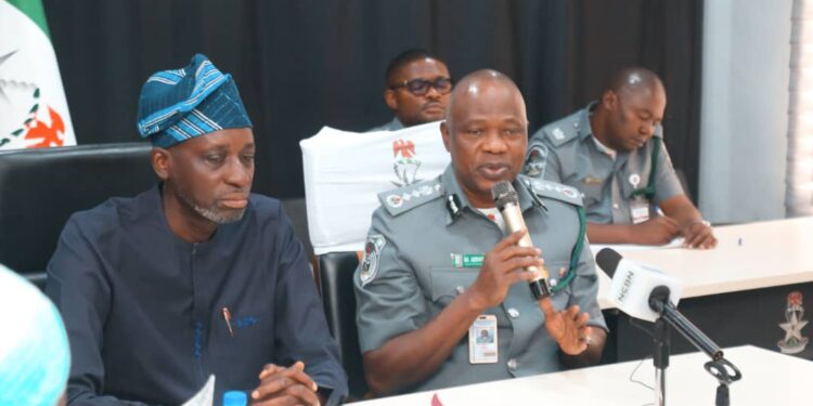 NIPSS Joins Forces with Customs, Affirm  Dedication to Nation-Building