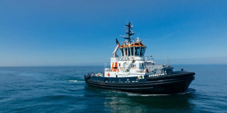 World’s 1st Hydrogen-Powered Tug Launched