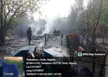Navy Deactivates 4 Illegal Refining Sites In Delta