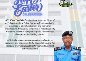 Easter: AIG Musa Garba Felicitates With Christians, Maritime Stakeholders Urges Vigilance, Lawfulness