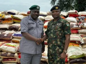 Navy Handover Rice, PMS, Cannabis, Victims Of Human Trafficking To Relevant Agencies