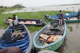 Navy Intercepts 7 Boats Loaded With Bags Of Rice On Badagry Creek