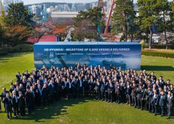 South Korea’s HD Hyundai Becomes World’s 1st Shipbuilder To Deliver 5,000 Vessels