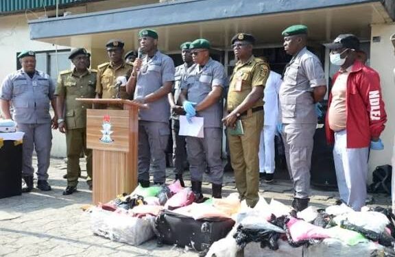 Customs TCIPC Blocks ₦2.5bn Illicit Drug Cargo Containing Meth, Molly