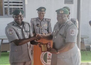 Seme Customs Celebrates PRO Sulaiman, Retiring Deputy Comptroller Edime for Exceptional Service