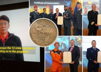 Officer Lee Tae Young Wins IMO Bravery Award For Saving 12 Crew Members