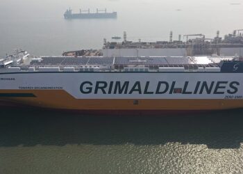 Grimaldi Takes Delivery Of Third Ammonia-Ready Car Carrier In Series