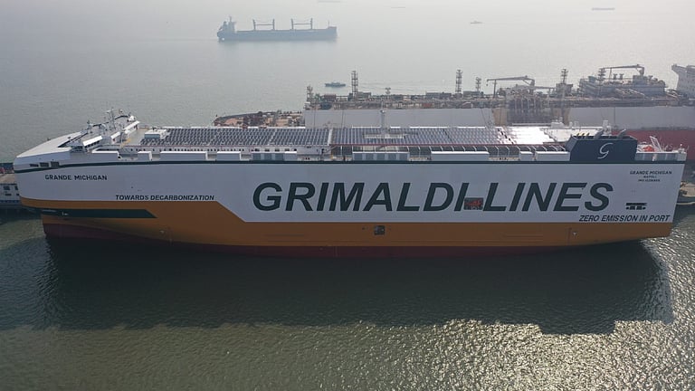 Grimaldi Takes Delivery Of Third Ammonia-Ready Car Carrier In Series