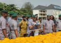 FOU Zone ‘A’ Arrest Female Suspect, Intercepts Rice, Cannabis, Cars Worth N3.3bn