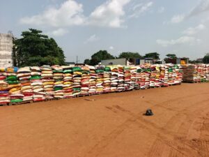 FOU Zone ‘A’ Arrest Female Suspect, Intercepts Rice, Cannabis, Cars Worth N3.3bn