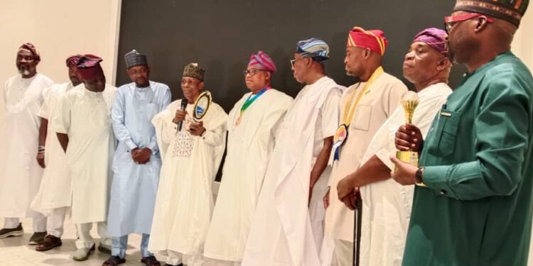 Oyebamiji Bags ‘Most Media Friendly Maritime CEO’ Award as Oyetola Reviews NIWA Milestones