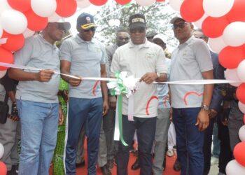 Customs CG Adeniyi Commissions Sports Arena in Lagos, Tasks Customs Officers on Physical, Mental Fitness