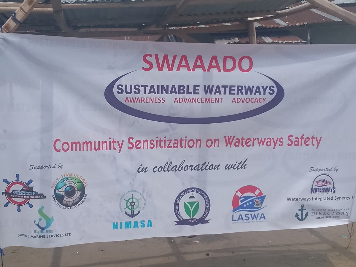 SWAAADO Deepens Waterways Safety Sensitisation Across Lagos Riverine Communities