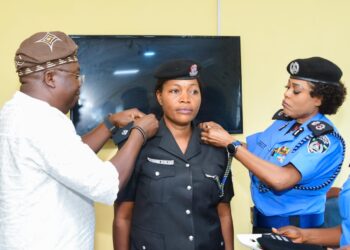 CP Agbaminoja Decorates 87 Promoted ASPs, Urges Higher Standards at Western Ports