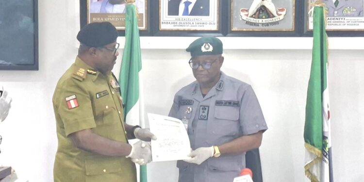 Nigeria Customs Seizes 25kg of Cocaine Worth Over N1 Billion at Seme Border