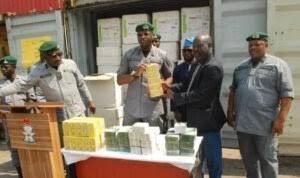 Customs Tincan command hands over expired drugs to NAFDAC